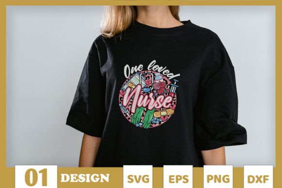 Download One Loved Nurse Doodle Valentine - Doodle valentine Collection